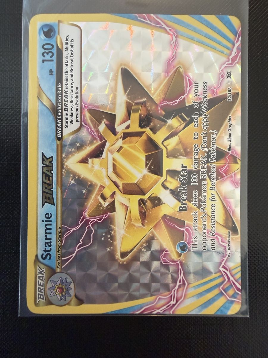 Pokémon Carte collezionabili: Starmie Break #32 XY EVOLUTION EN  – Nuovo (secondo la descrizione) da Savigny venduto da Matgab94