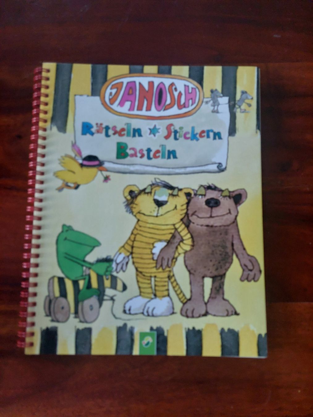 Libri: Janosch Rätseln Stickern und Basteln Ringbuch – Nuovo (secondo la descrizione) da Beckenried venduto da Havacola