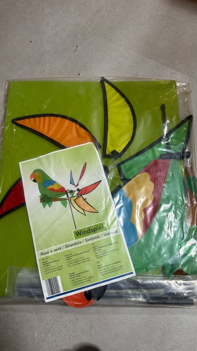 Sonstige Dekorationen & Accessoires: Papagei-Windspiel Windrad für Garten oder Balkon neu! – Neu (gemäss Beschreibung) aus Schönenbuch von marisli80 2