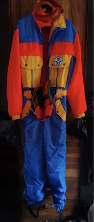 Skianzug mit Burton Skiboots