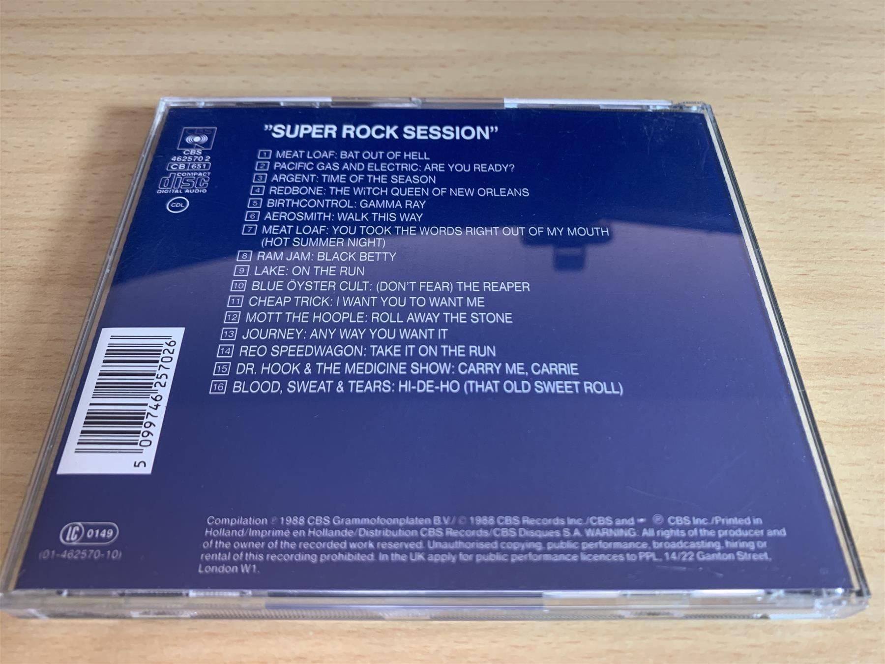 CDs: Various – Super Rock Session – Gebraucht aus Rikon im Tösstal von Alpenmutz 1