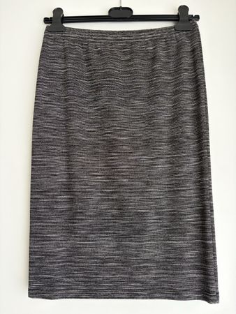 Strickrock von PUREDAY Gr. S schwarz-weiss meliert