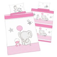 Kinder- / Babybettwäsche 100x135 Elefant
