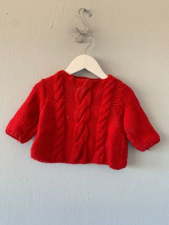 Baby Home made Knit 6 mounth 1 Year pullover