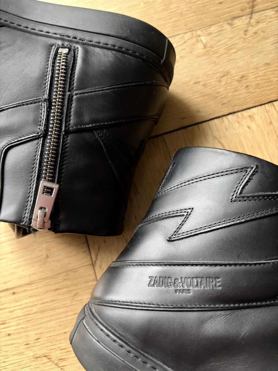 Zadig & Voltaire Scarpe da uomo: Zadig & Voltaire en cuir pointure 40 – Usato da Lausanne venduto da sansantak 4