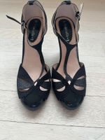 🖤 Mademoiselle R Retro-Sandaletten | Gr. 40 | Schwarz