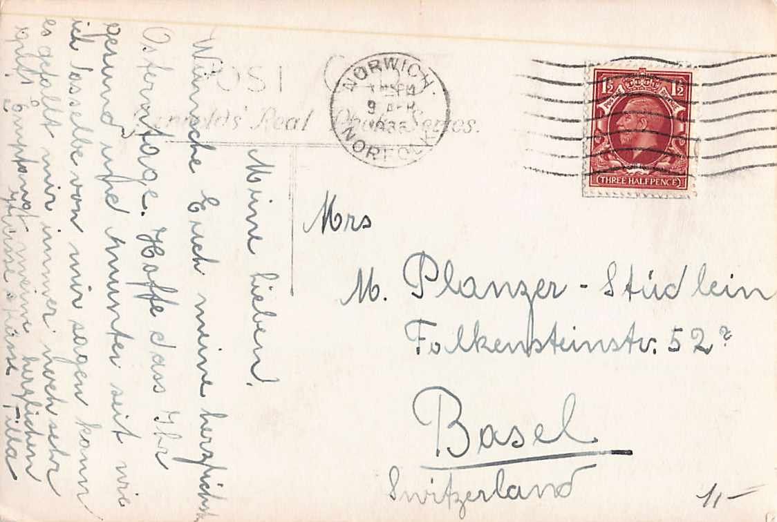 Cartoline postali: 3 uralte Ansichtskarten ENGLAND, u.a. SHAKESPEARE – Usato da Lufingen venduto da TopAnsichtskarten 3