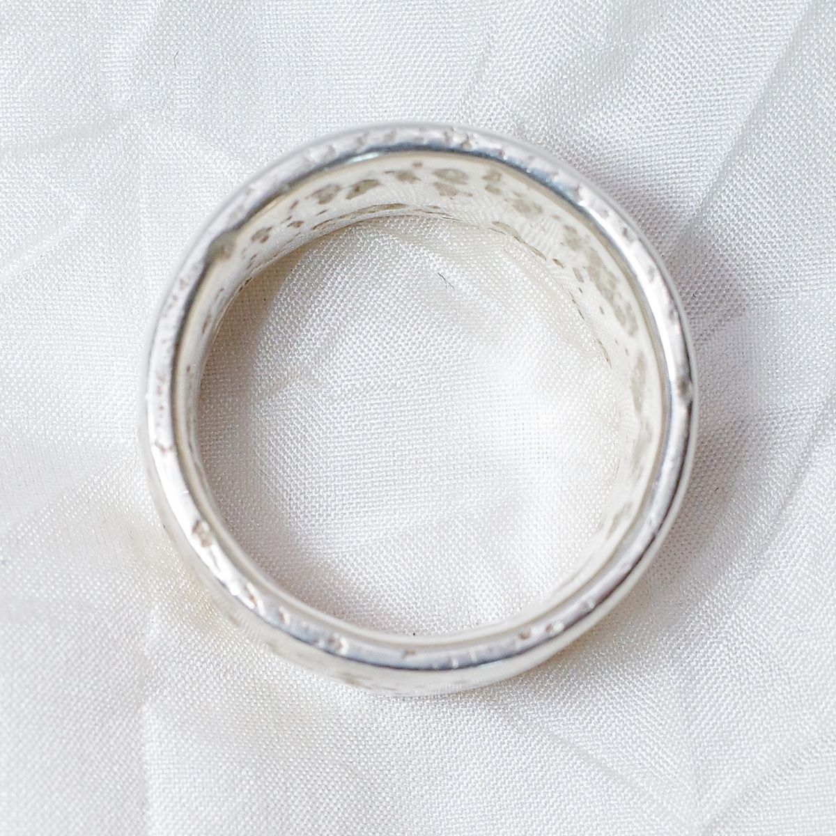Anelli: Grosser Silber Ring 26.5 gr. Grösse 68 handmade Silberring – Nuovo (secondo la descrizione) da Rüti (ZH) venduto da vint-age 6