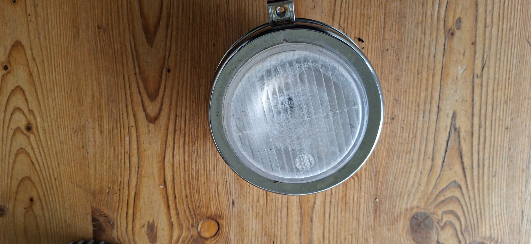 Lampade: Töffli Lampe Oldtimer Chrom Scheinwerfer Vintage Style – Usato da Buttisholz venduto da zih_w57z