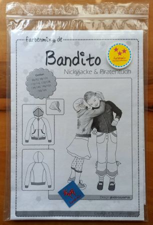 Papier-Schnittmuster "Bandito" von farbenmix.de, neu & OVP