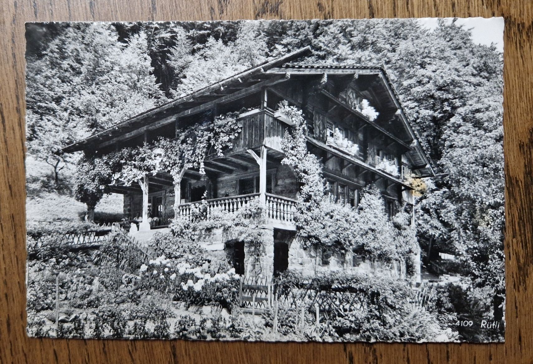 Cartoline postali: Rütli mit Poststempel Rütli 1965 – Usato da Ebikon venduto da Donar50