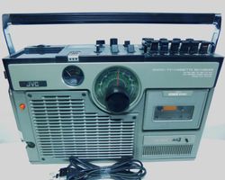 Vintage JVC Radio Kassettenrekorder 1976er