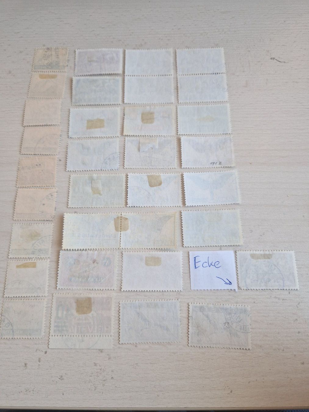 Tutti i francobolli: Ansammlung Flugpost, nicht bestimmt, ab 1.- – Usato da Burgdorf venduto da Glossy01 9