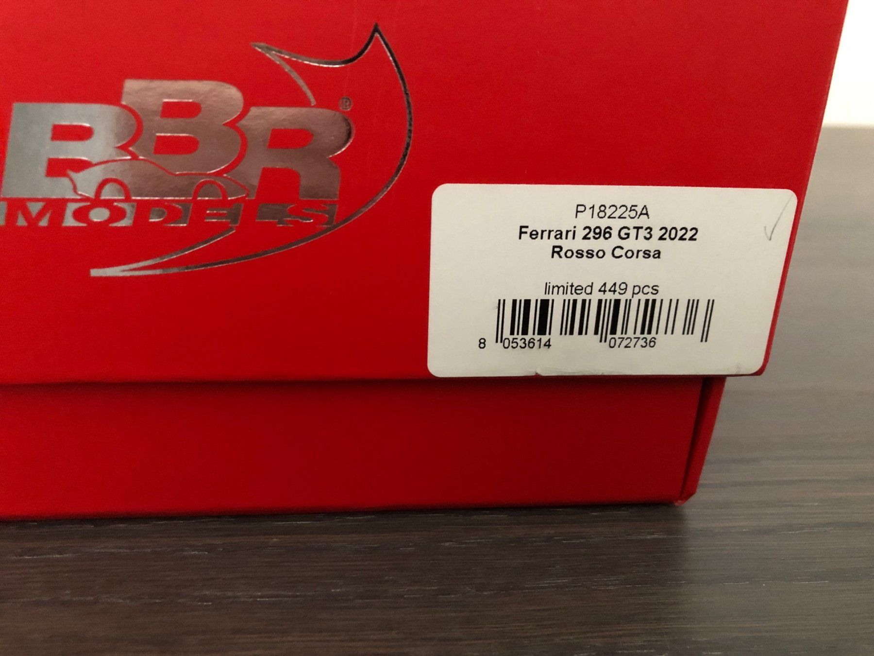 BBR Models Modellautos: Ferrari 296 GT3 BBR 1:18 – Neu und originalverpackt aus Wetzikon ZH von mcf18 9