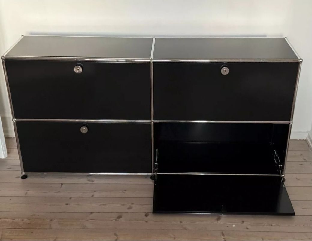 Cassettiere: USM Sideboard Schwarz (Preis VB) – Usato da Zürich venduto da LUXUS2020