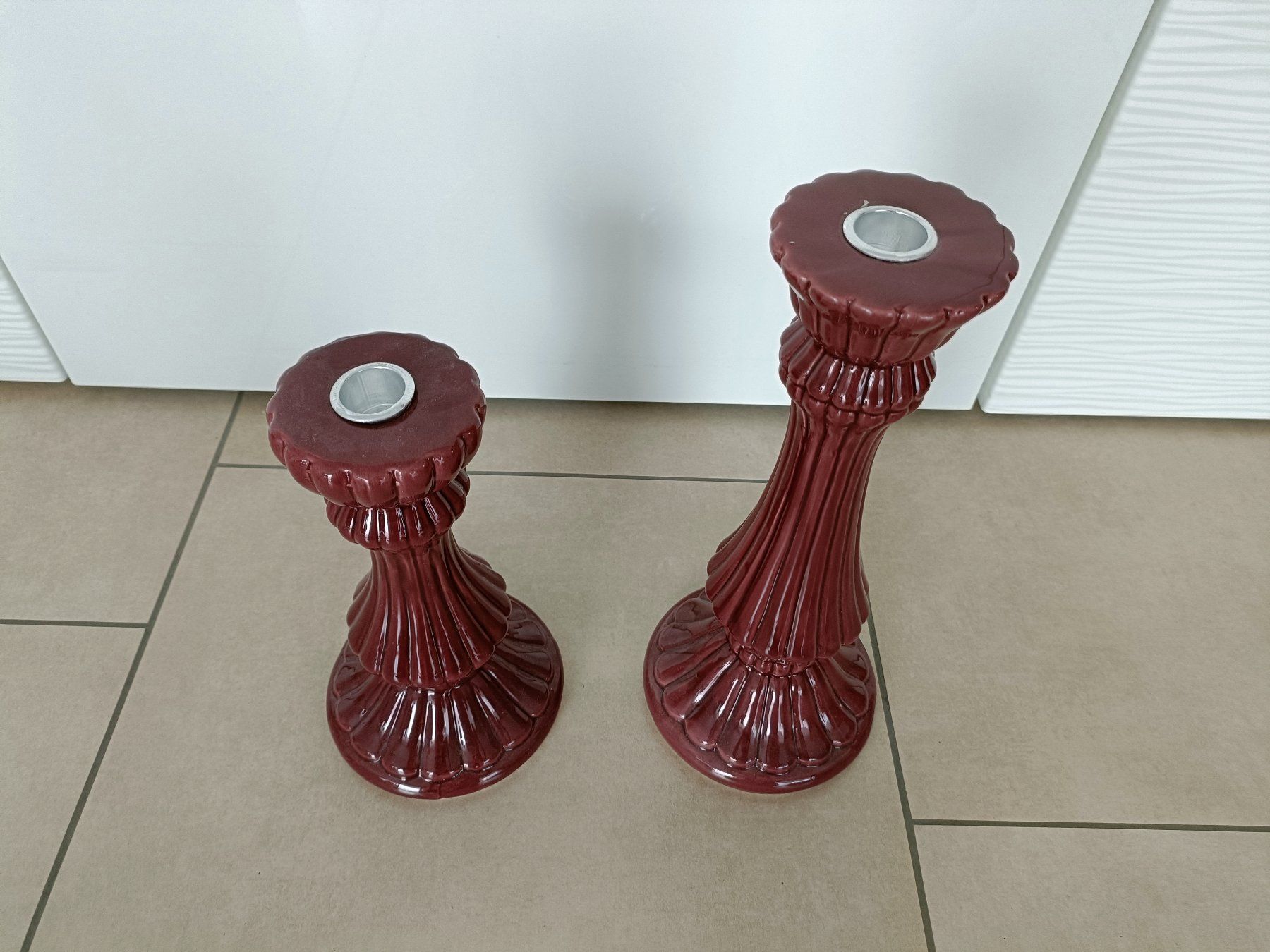 Tutte le decorazioni: Depot Kerzenständer / Kerzenhalter bordeaux – Nuovo (secondo la descrizione) da Rickenbach b. Wil venduto da Beautiful.Things 2