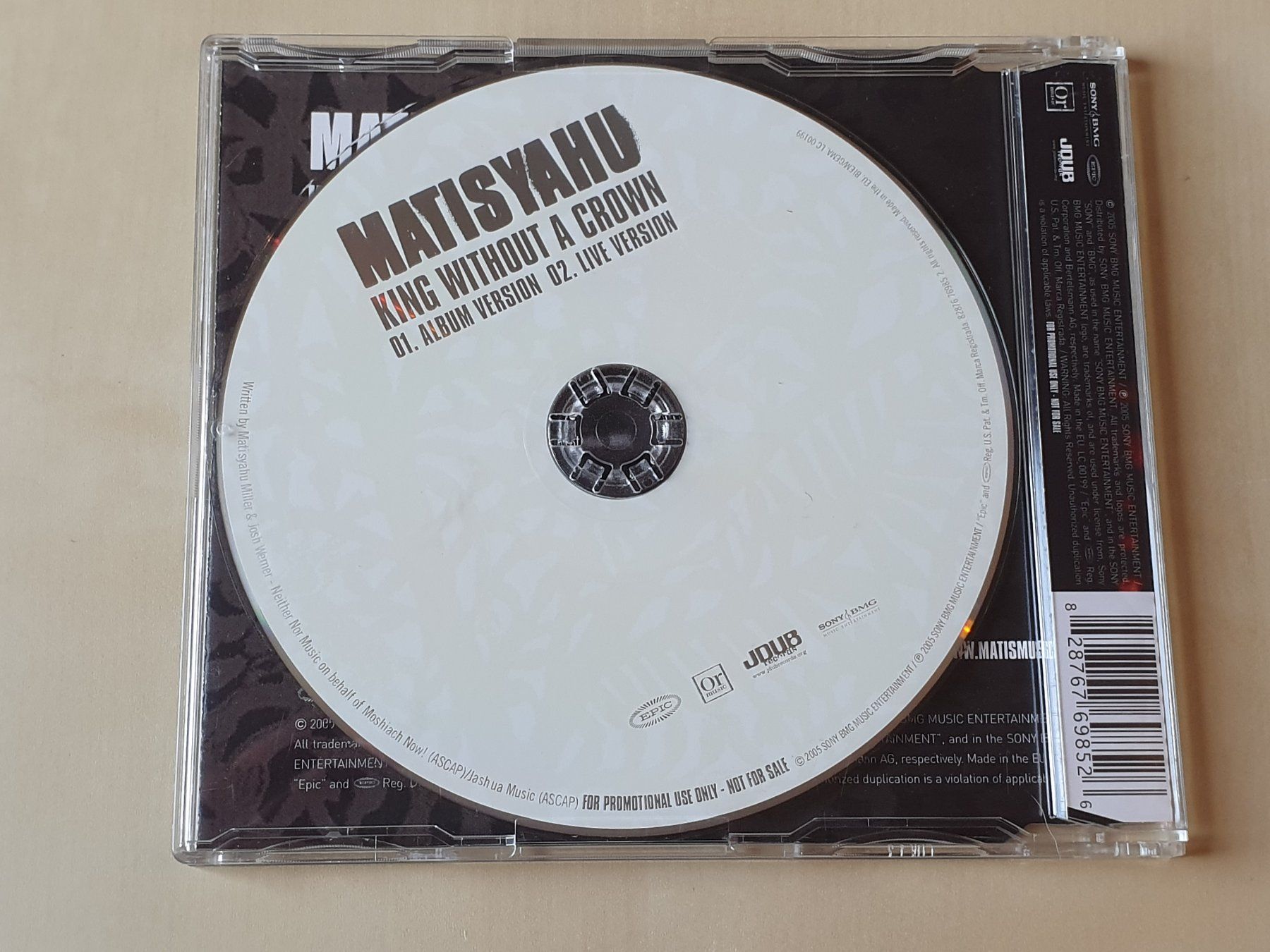 CD: Matisyahu King without a Crown – Usato da Stansstad venduto da collectorsshop 1