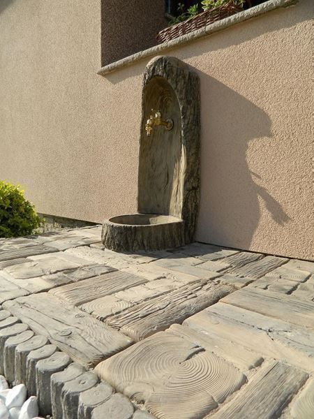 Rivestimenti per pavimenti: Gartenplatte (V1) mit Holzimitation – Nuovo (secondo la descrizione) da Herbetswil venduto da AHA-Garten 6