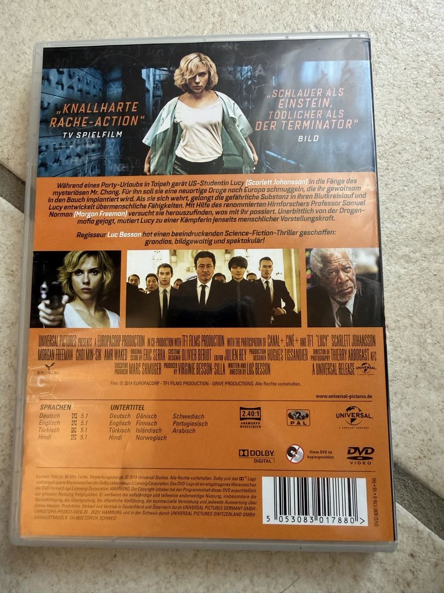 Tutti i DVDs: DVD Lucy – Usato da Recherswil venduto da luca_v 1