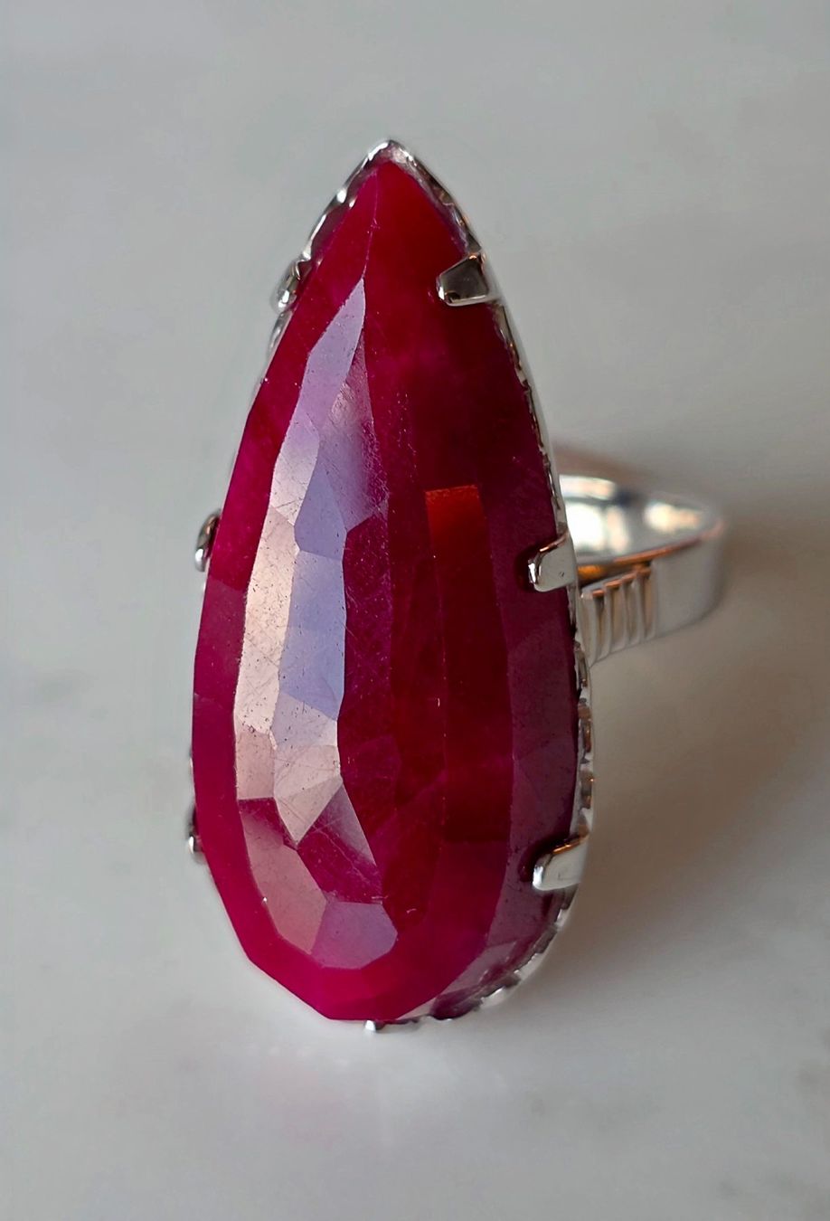 Ringe: Rubin Fingerring – Neu (gemäss Beschreibung) aus Zürich von Benedikt21