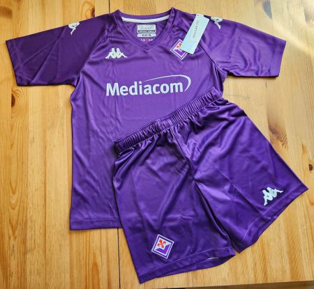 AC Fiorentina Trikot + Hose Kappa NEU Gr 140 Florenz Italien