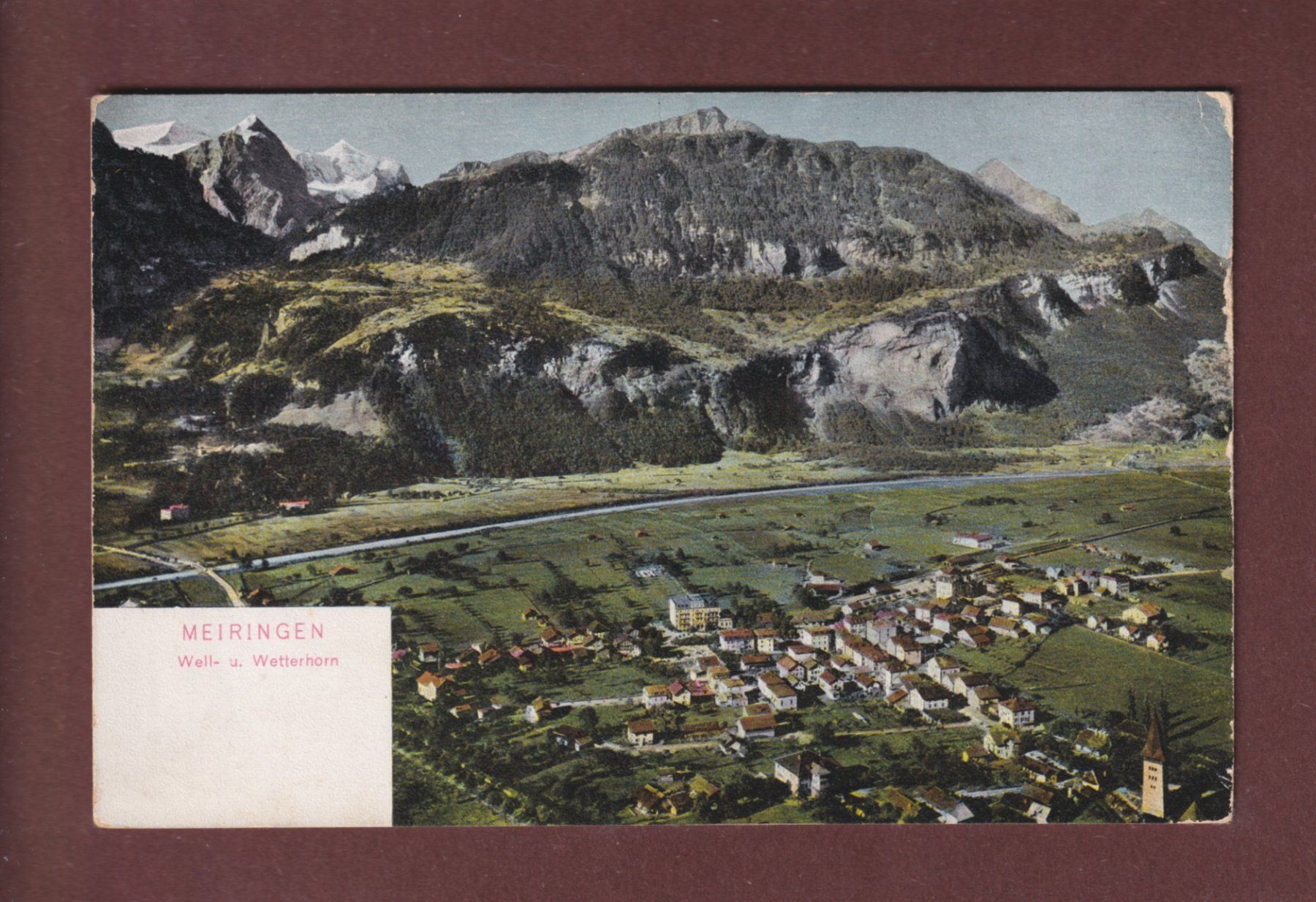 Cartes postales: MEIRINGEN – D'occasion à Pully par nicecards-shop
