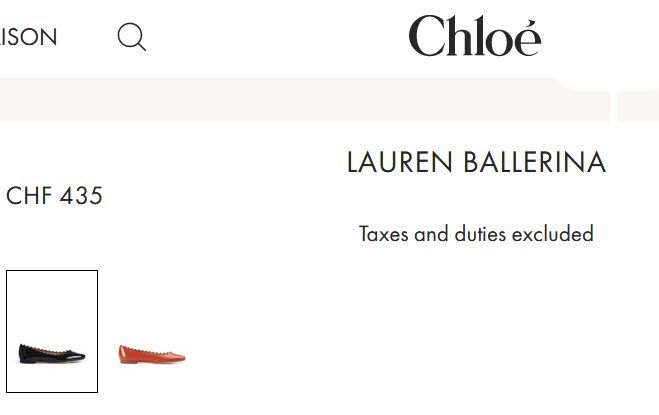 Chloé Scarpe da donna: Ballerina / ballerine Chloé  38,5 – Usato da Collonges venduto da arashee 3