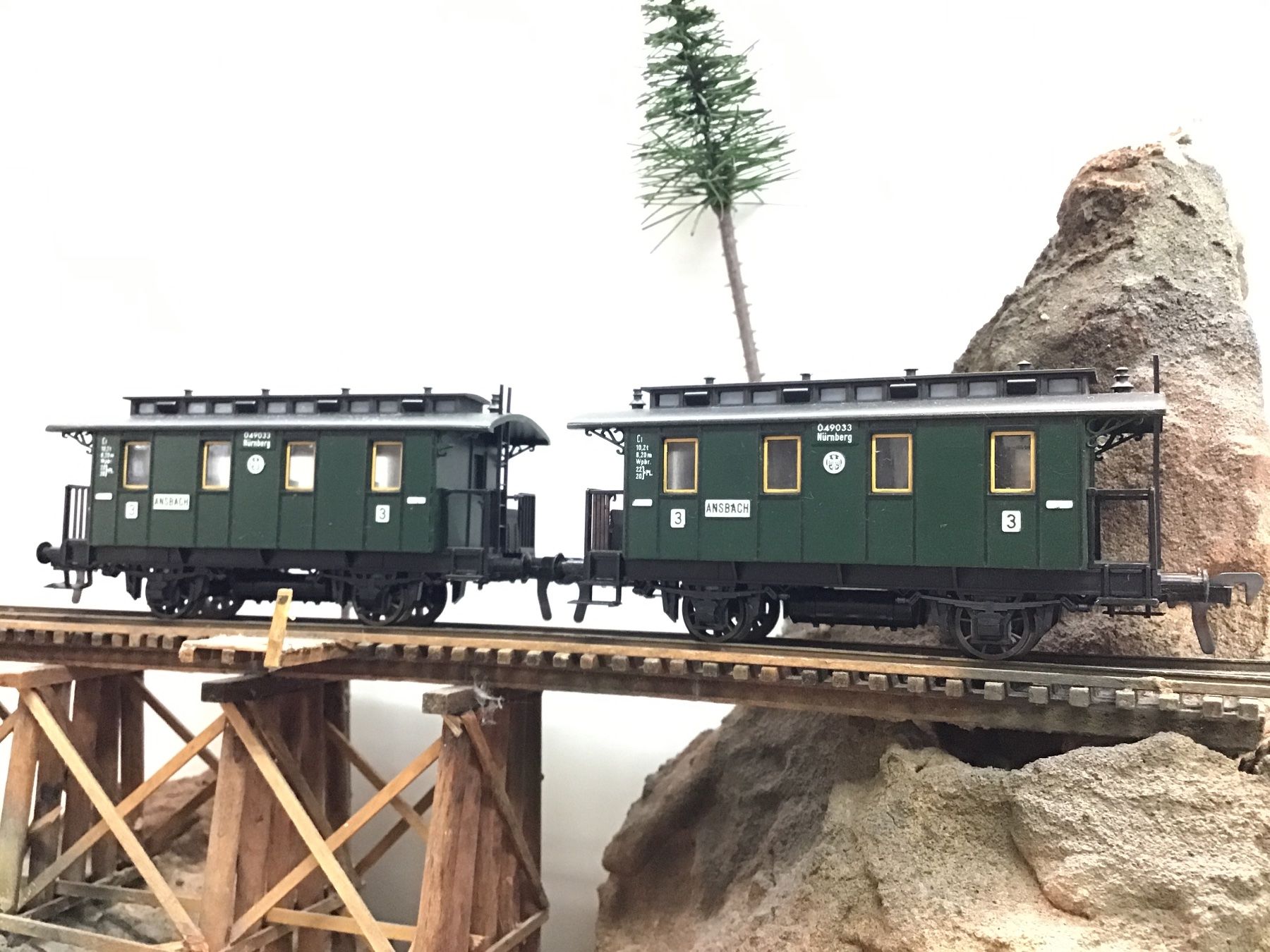 Fleischmann Modellini di ferrovie: FLEISCHMANNWAGENSET H0 – Usato da Männedorf venduto da Modellbau-wyss