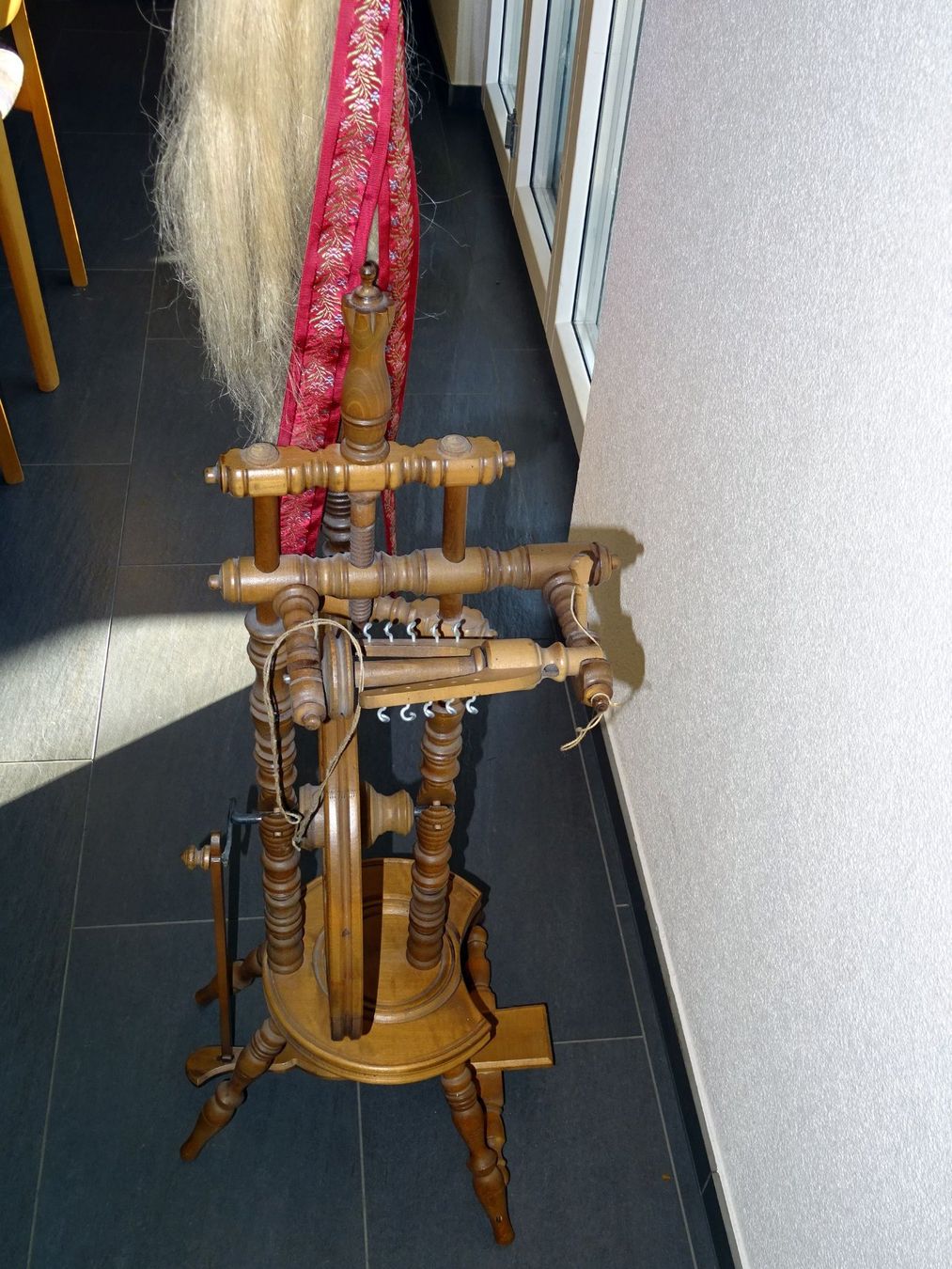 Spinnräder: Spinnrad aus Holz – Gebraucht aus Obfelden von Borschtsch 4