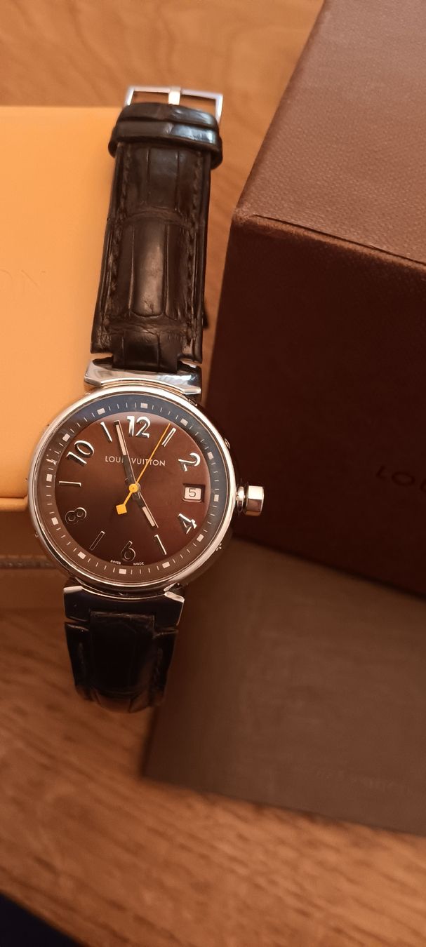 Louis Vuitton Orologi: LOUIS VUITTON UHR Tambour, Autom.Reduziert! – Usato da Maienfeld venduto da Andyr44