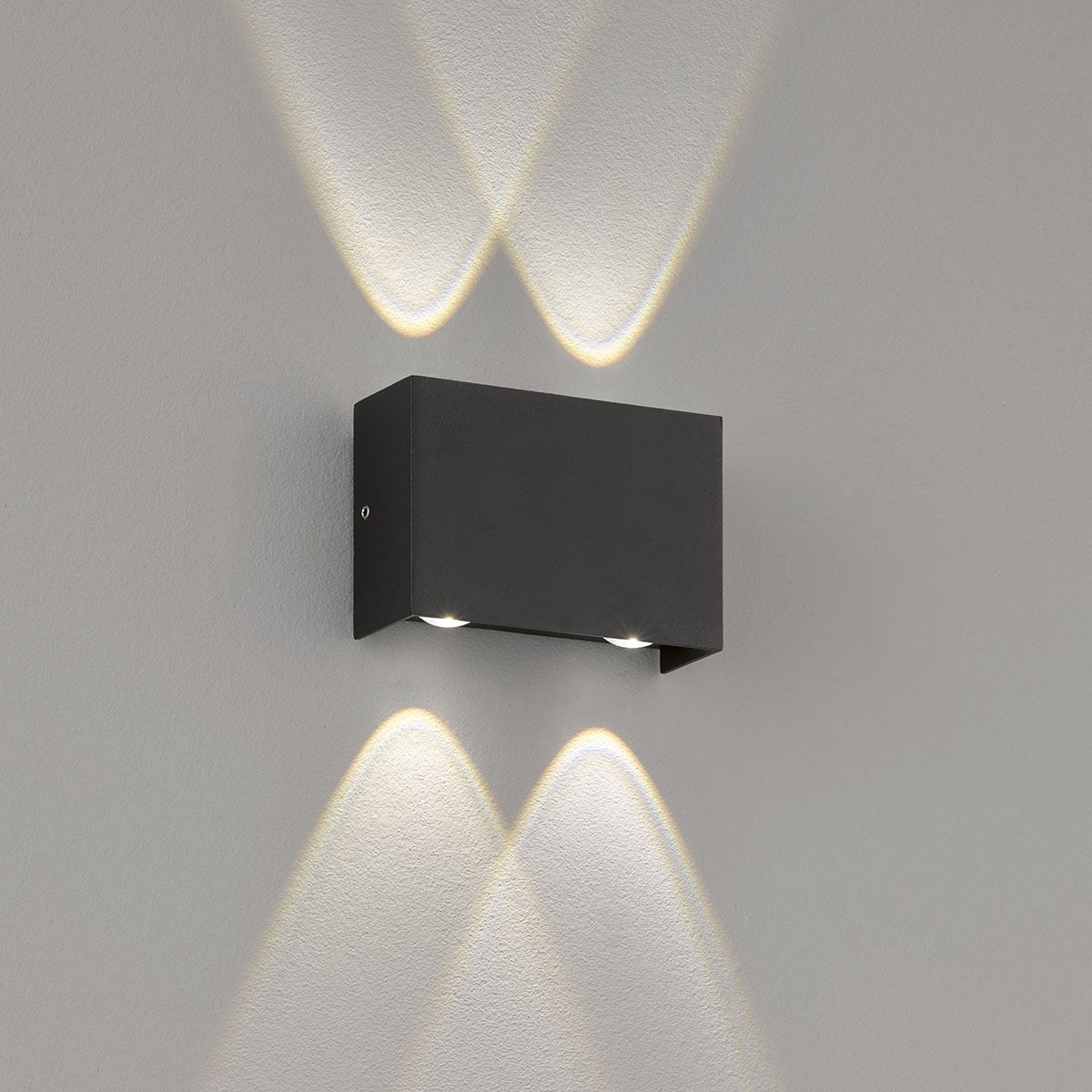 Lampen: LED Aussen Wandleuchte, 12 cm x 9 cm – Neu (gemäss Beschreibung) aus Kreuzlingen von Smart-Light