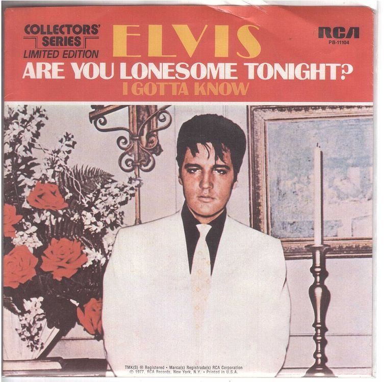 Dischi in vinile: Single7 Elvis Presley  --  Are you lonesome tonight – Usato da Rheinau venduto da thealbum