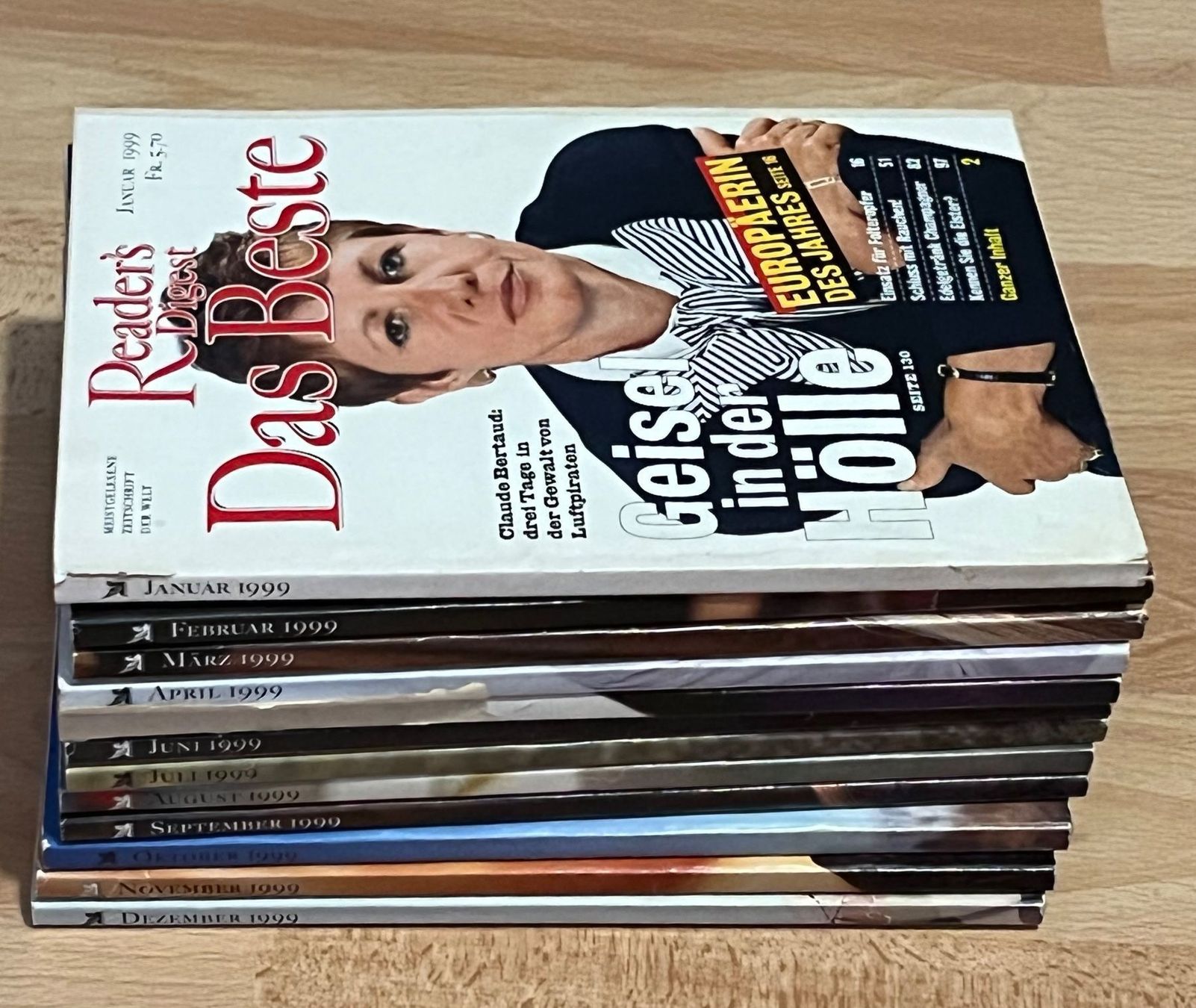 Riviste & Magazine: Reader's Digest DAS BESTE Jan-Dez 1999 – Usato da Winterthur venduto da Buchecke_54