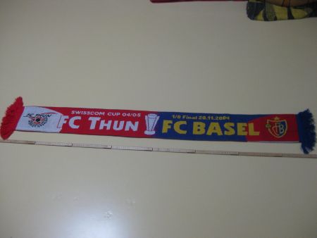 Fussball Suisse / SWISSCOM CUP 20.11.2004 FC THUN : FC BASEL