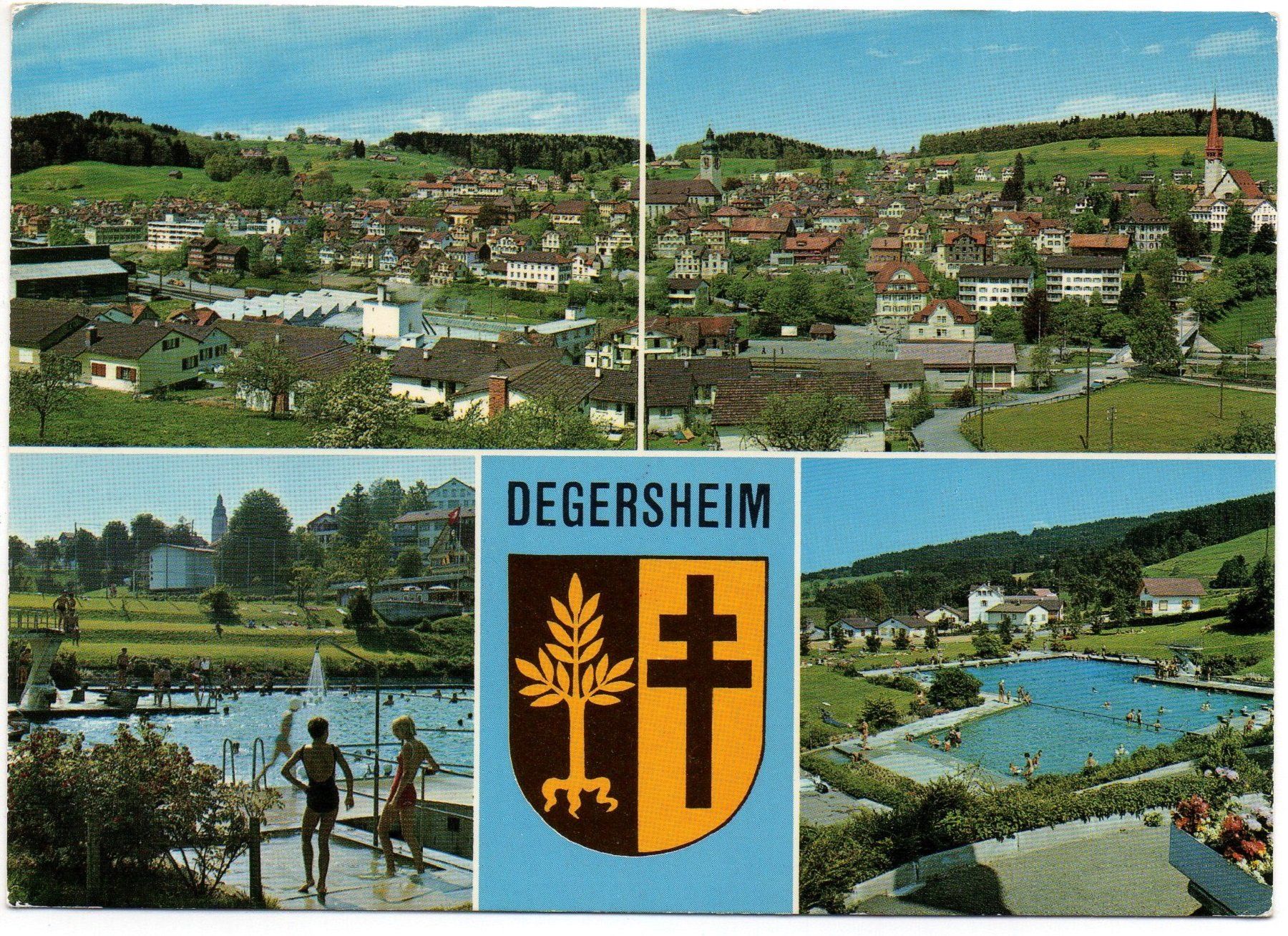 Cartes postales: DEGERSHEIM – D'occasion à Jona par philajona
