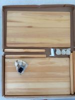 Holztischchen, 2-lagig, 39 x 69 cm, mit Rollen, neu!!!