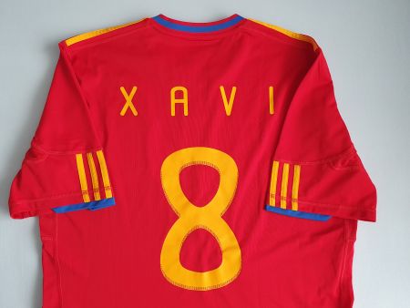 Fussball Trikot Jersey Xavi 8 Adidas 2010 Spanien Espana WM