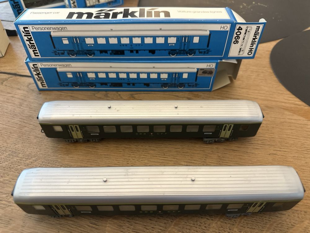 2 x Märklin H0 Modell 4066 (Gebraucht) in Frauenfeld für CHF 30 – mit ...