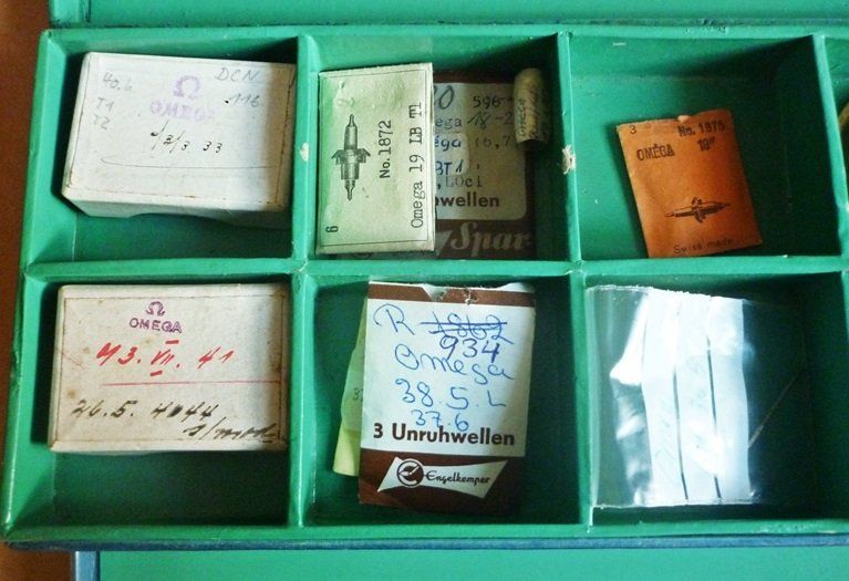 Omega Uhren: Lot Vintage OMEGA Ersatzteile für Taschenuhren  - Teile – Defekt aus Adliswil von di_hans 2