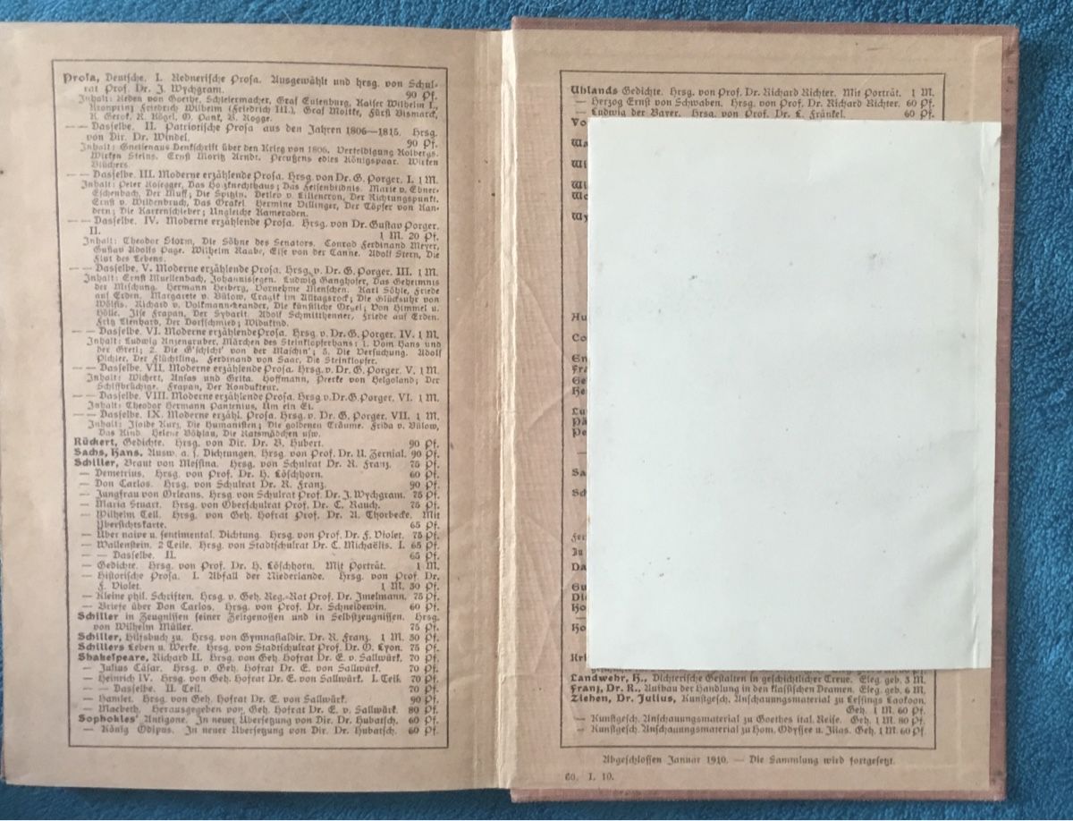 Libri: Antikes Buch Wilhelm Tell – Usato da Schlieren venduto da Jeajet 4