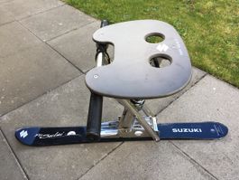 Monoskis, Trottinette des neiges, skibike, snowbike
