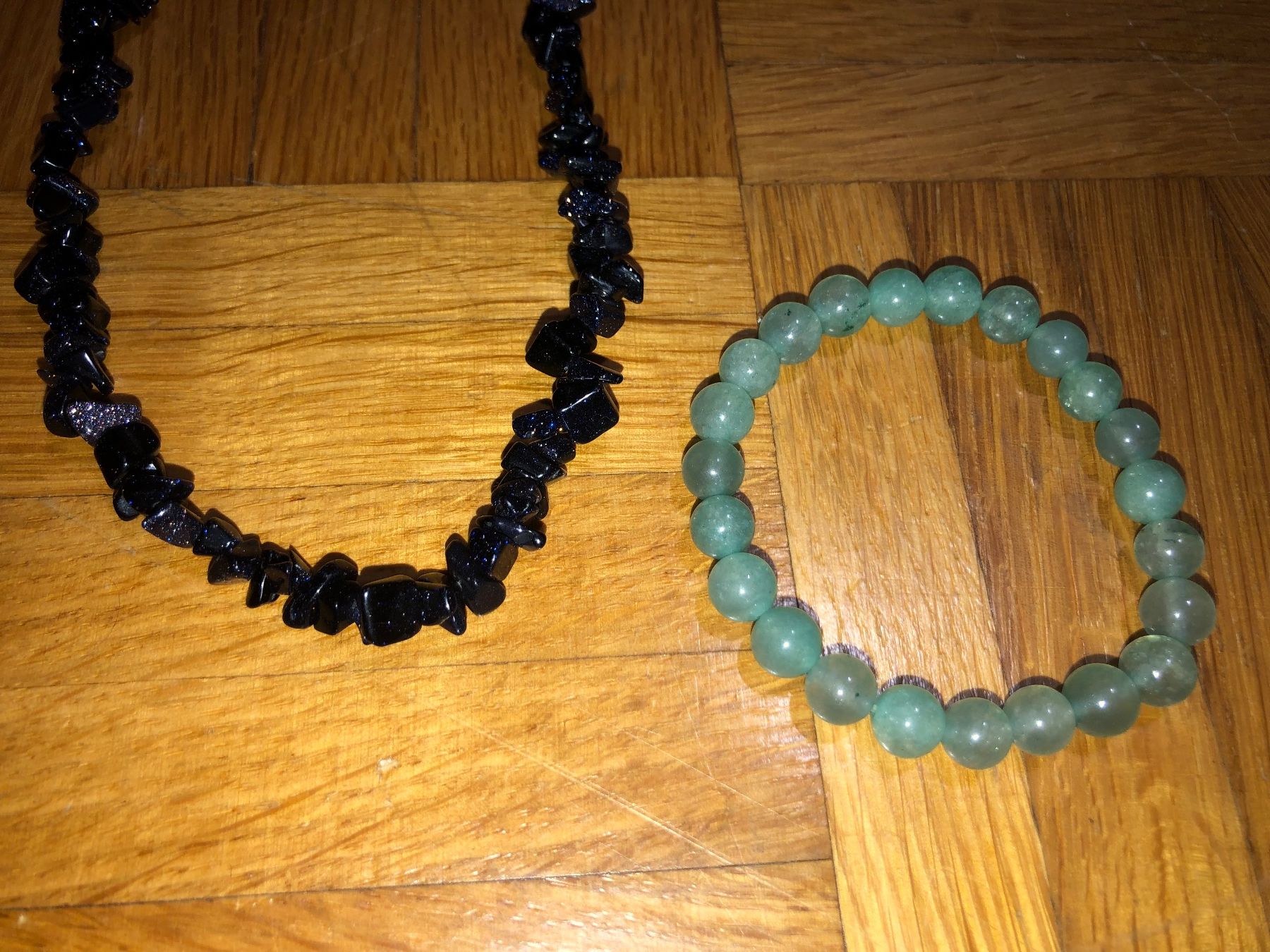 Bracciali & Braccialetti: Armbänder: Aventurine & Blue Sand stone – Usato da Zug venduto da estarthyme 5