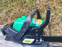 Motorsäge OKAY mit 35cm Schwert