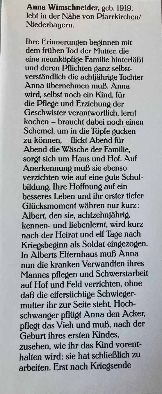 Libri: Herbstmilch - Lebenserinnerungen einer Bäuerin – Usato da Rüegsauschachen venduto da Andyalfredo 1