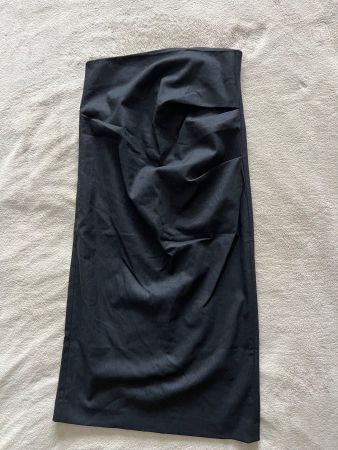 Zara gonna tubino midi con spacco posteriore