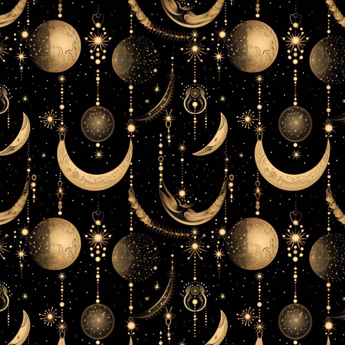 Stoffe: French Terry "Lunar Light" Mond Stoff je m – Neu und originalverpackt aus Wiesenberg von mountain-merch