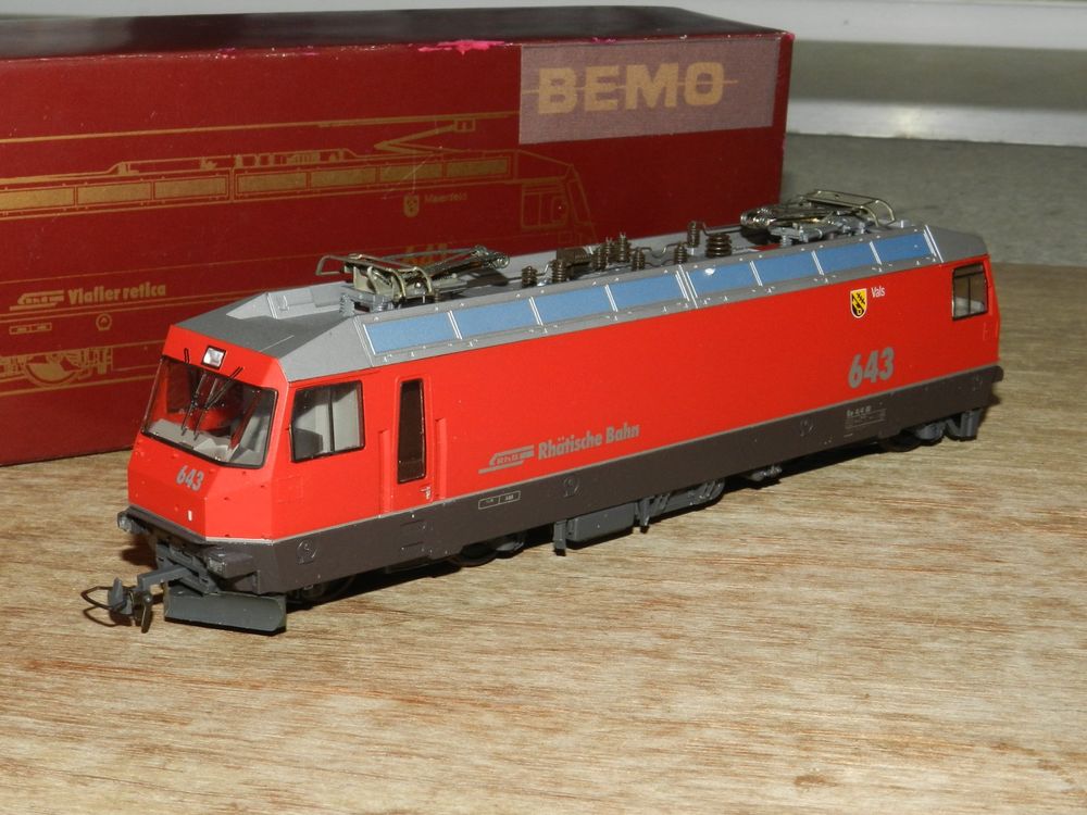 Bemo H0m E-Lok Ge 4/4 III Neubaulok der RhB (Gebraucht) in Jona für CHF ...