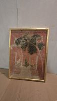 Gerahmtes Buddha Bild, Asiatische Kunst, Vintage Stil! 72x52