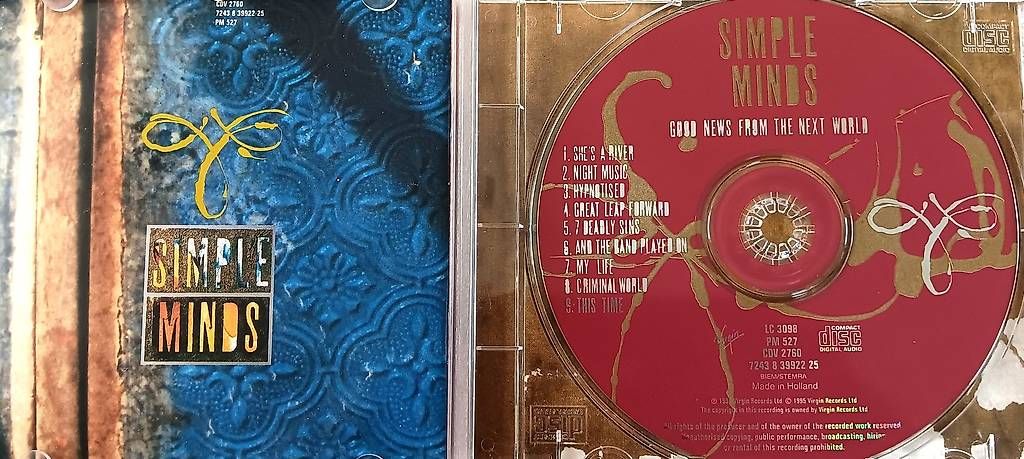 CD: 🎵 CD - Simple Minds – Usato da Matzingen venduto da zingana 1