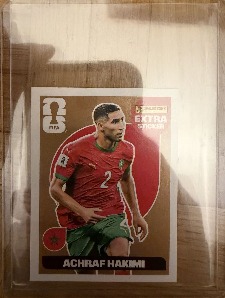 Panini Carte collezionabili: Panini Achraf Hakimi Extra Sticker Bronze ab 1 – Nuovo (secondo la descrizione) da Genève venduto da Rizzard